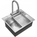 Кухонная мойка Milacio Denia 57 нержавеющая сталь MC.77400 Кухонная мойка Milacio Denia 57 нержавеющая сталь MC.77400