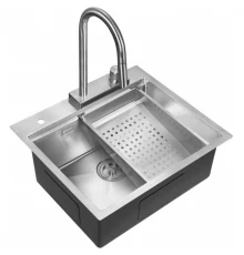 Кухонная мойка Milacio Denia 57 нержавеющая сталь MC.77400