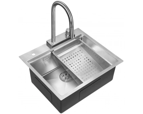 Кухонная мойка Milacio Denia 57 нержавеющая сталь MC.77400