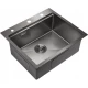 Кухонная мойка Milacio Denia 57 вороненая сталь MC.77409