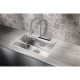 Кухонная мойка Milacio Denia 68 нержавеющая сталь MC.77410