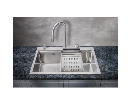 Кухонная мойка Milacio Denia 75 нержавеющая сталь MC.77420