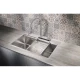 Кухонная мойка Milacio Denia 75 нержавеющая сталь MC.77420