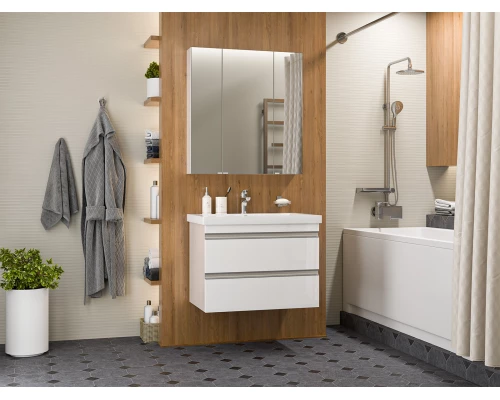 Тумба под раковину Misty Ингрид - 75 подвесная