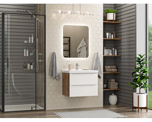 Тумба под раковину Misty Карат - 65 подвесная