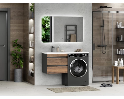 Тумба под раковину Misty Коломбо - 60 под стиральную машину подвесная