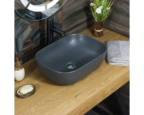 Раковина MelanaMLN-320328MDG - 46 (серая)