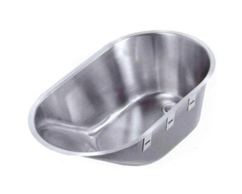 Ванна детская из нержавеющей стали 74x44 см Nofer Shower 13058.2