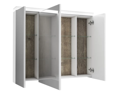 Зеркальный шкаф 101x84 см белый OWL 1975 Ragnar OW02.05.00