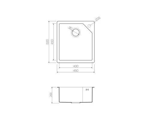 Кухонная мойка красная медь Omoikiri Sinano
