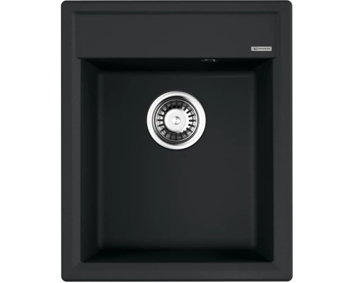 Кухонная мойка черный Artgranit Omoikiri Daisen 42-BL