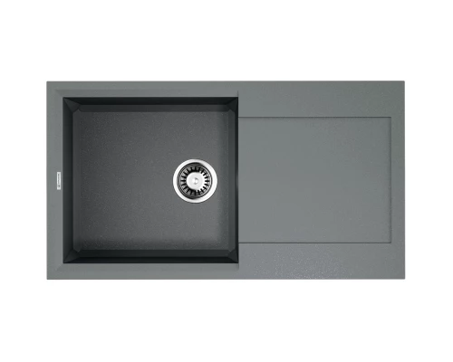 Кухонная мойка Tetogranit Omoikiri Sakaime 78-GR ленинградский серый 4993548