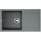Кухонная мойка Tetogranit Omoikiri Sakaime 78-GR ленинградский серый 4993548