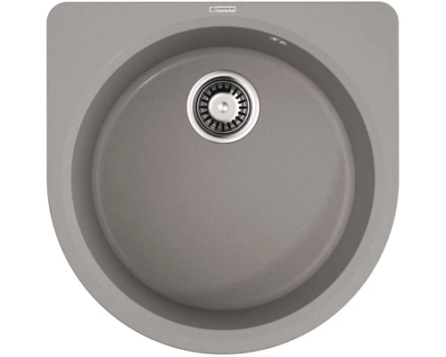 Кухонная мойка Artgranit Omoikiri Akegata 51-GR ленинградский серый 4993756