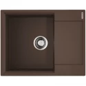 Кухонная мойка Artgranit Omoikiri Daisen 65-DC темный шоколад 4993683