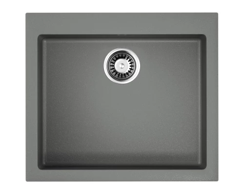 Кухонная мойка Tetogranit Omoikiri Bosen 57-GR ленинградский серый 4993556