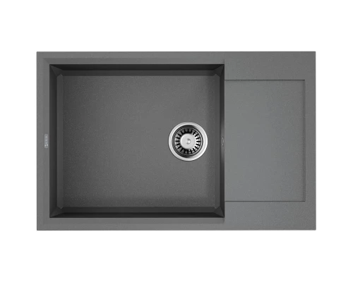 Кухонная мойка Tetogranit Omoikiri Sakaime 78-LB-GR ленинградский серый 4993555