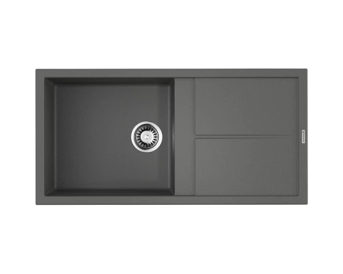 Кухонная мойка Tetogranit Omoikiri Sumi 100-PL платина 4993659