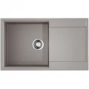 Кухонная мойка Artgranit Omoikiri Daisen 86-GR ленинградский серый 4993698