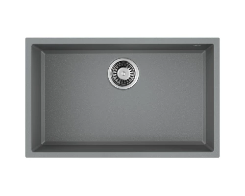 Кухонная мойка Tetogranit Omoikiri Tedori 66-U-GR ленинградский серый 4993541