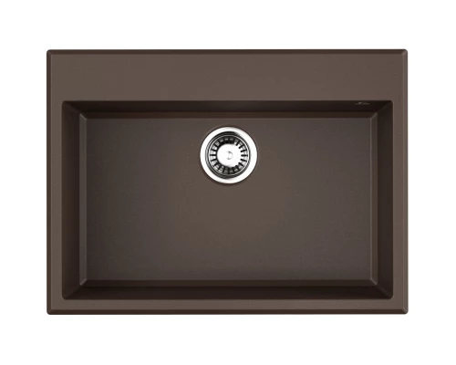 Кухонная мойка Tetogranit Omoikiri Tedori 68-DC темный шоколад 4993968