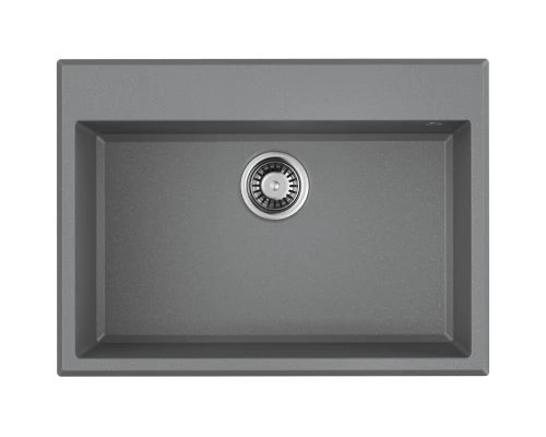 Кухонная мойка Tetogranit Omoikiri Tedori 68-GR ленинградский серый 4993570