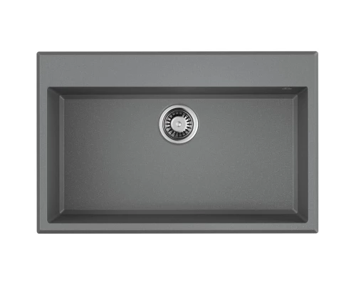 Кухонная мойка Tetogranit Omoikiri Tedori 79-GR ленинградский серый 4993571
