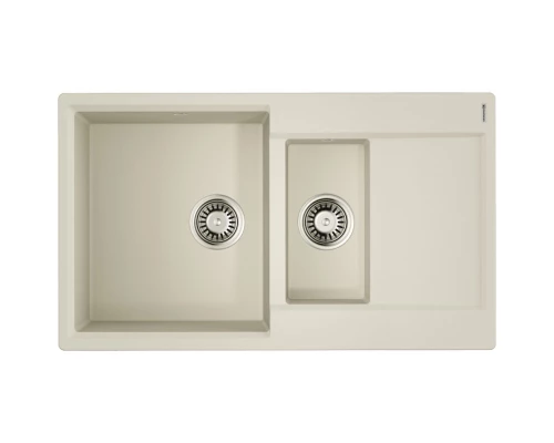 Кухонная мойка Artgranit Omoikiri Daisen 86-2-PA пастила 4993473