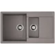 Кухонная мойка Artgranit Omoikiri Daisen 86-2-GR ленинградский серый 4993475