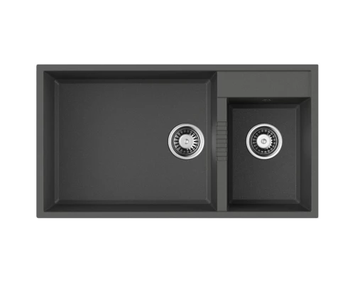 Кухонная мойка Tetogranit Omoikiri Tedori 85-2-U-PL платина 4993947