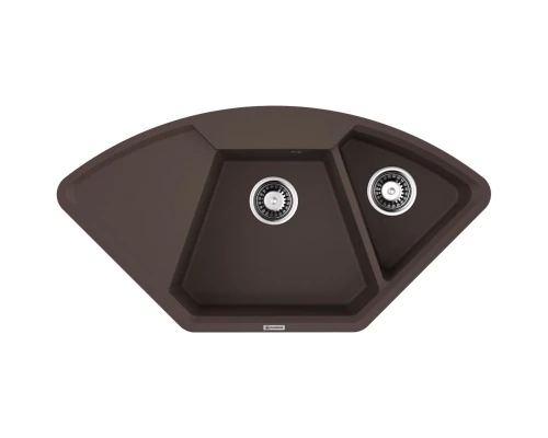 Кухонная мойка Artgranit Omoikiri Yonaka 98-C-DC темный шоколад 4993715