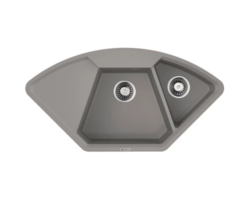 Кухонная мойка Artgranit Omoikiri Yonaka 98-C-GR ленинградский серый 4993714