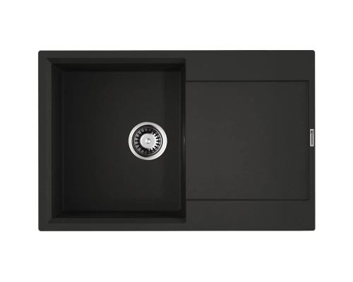 Кухонная мойка Tetogranit Omoikiri Daisen 78T-BL черный 4993527