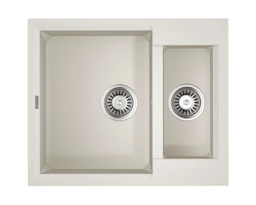 Кухонная мойка Tetogranit Omoikiri Sakaime 60-2-WH белый 4993911