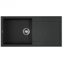 Кухонная мойка Tetogranit Omoikiri Sakaime 100-BL черный 4993884