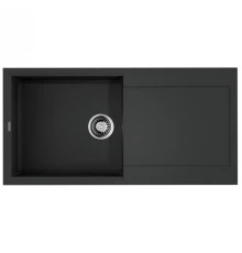 Кухонная мойка Tetogranit Omoikiri Sakaime 100-BL черный 4993884