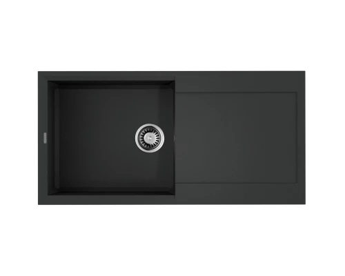 Кухонная мойка Tetogranit Omoikiri Sakaime 100-BL черный 4993884