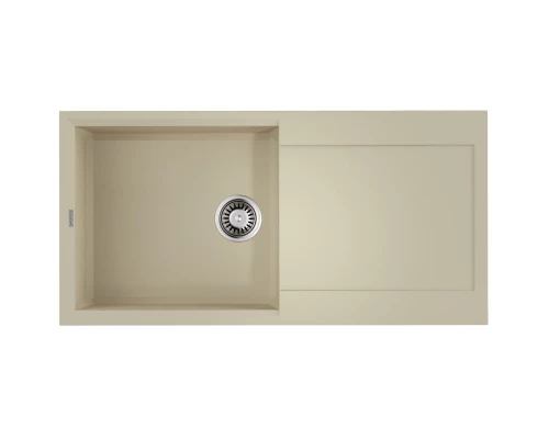 Кухонная мойка Tetogranit Omoikiri Sakaime 100-BE ваниль 4993885