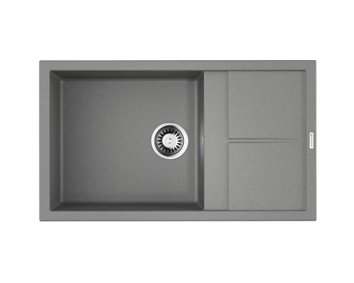 Кухонная мойка Tetogranit Omoikiri Sumi 86-GR ленинградский серый 4993564