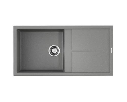 Кухонная мойка Tetogranit Omoikiri Sumi 100-GR ленинградский серый 4993565