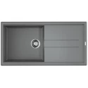 Кухонная мойка Tetogranit Omoikiri Tedori 100-GR ленинградский серый 4993567 Кухонная мойка Tetogranit Omoikiri Tedori 100-GR ленинградский серый 4993567