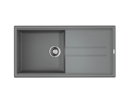 Кухонная мойка Tetogranit Omoikiri Tedori 100-GR ленинградский серый 4993567