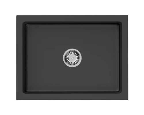 Кухонная мойка Natceramic Omoikiri Mikura 61-BL черный 4997069