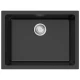 Кухонная мойка Natceramic Omoikiri Okinoshima 61-U/I-BL черный 4997063