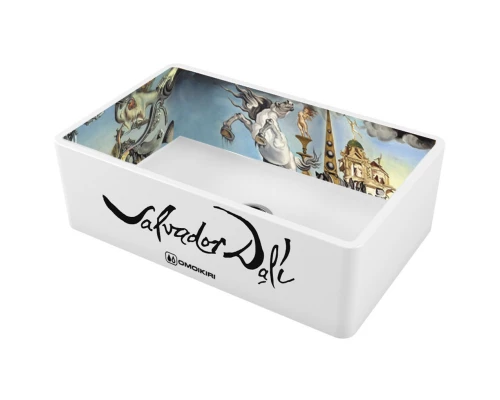 Кухонная мойка Natceramic Omoikiri Mikura 76-Dali white 4993023