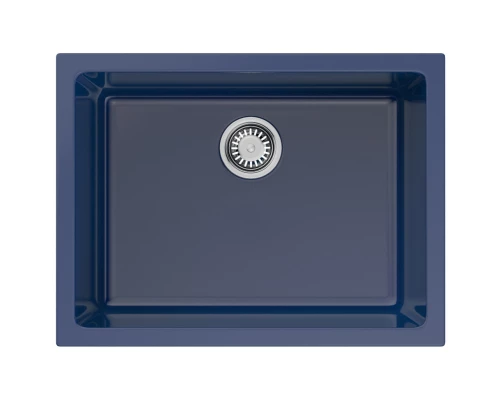 Кухонная мойка Natceramic Omoikiri Okinoshima 61-U/I-IB Glossy indigo blue 4911261