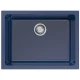 Кухонная мойка Natceramic Omoikiri Okinoshima 61-U/I-IB Glossy indigo blue 4911261