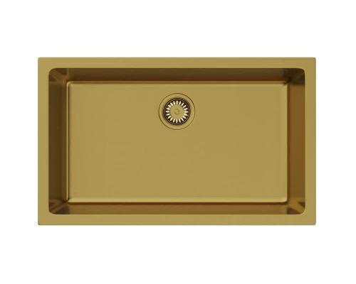 Кухонная мойка Natceramic Omoikiri Okinoshima 76-U/I-G Matt золотой матовый 4993169