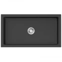 Кухонная мойка Natceramic Omoikiri Mikura 83-BL черный 4997081