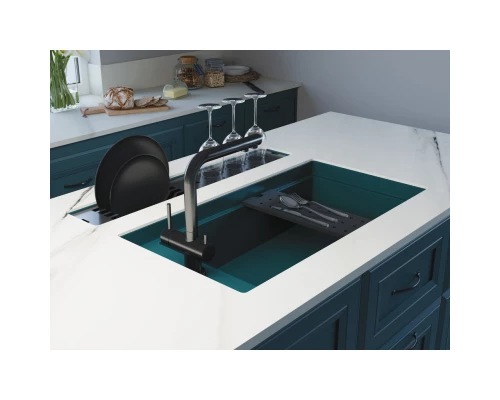 Кухонная мойка Artceramic Omoikiri Kinaru 86-U/I GB графит 4997027